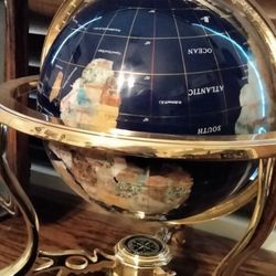 Large Globe That Sits On The Table Perfect Blue 150