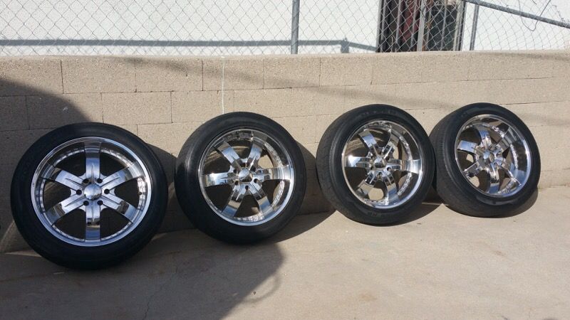 Echelon Korum 22" wheels
