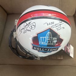 Tony Dorsett/Mel Renfro Signed Helmet