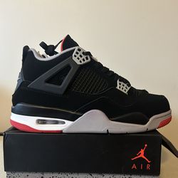 Air Jordan 4 Bred 2019