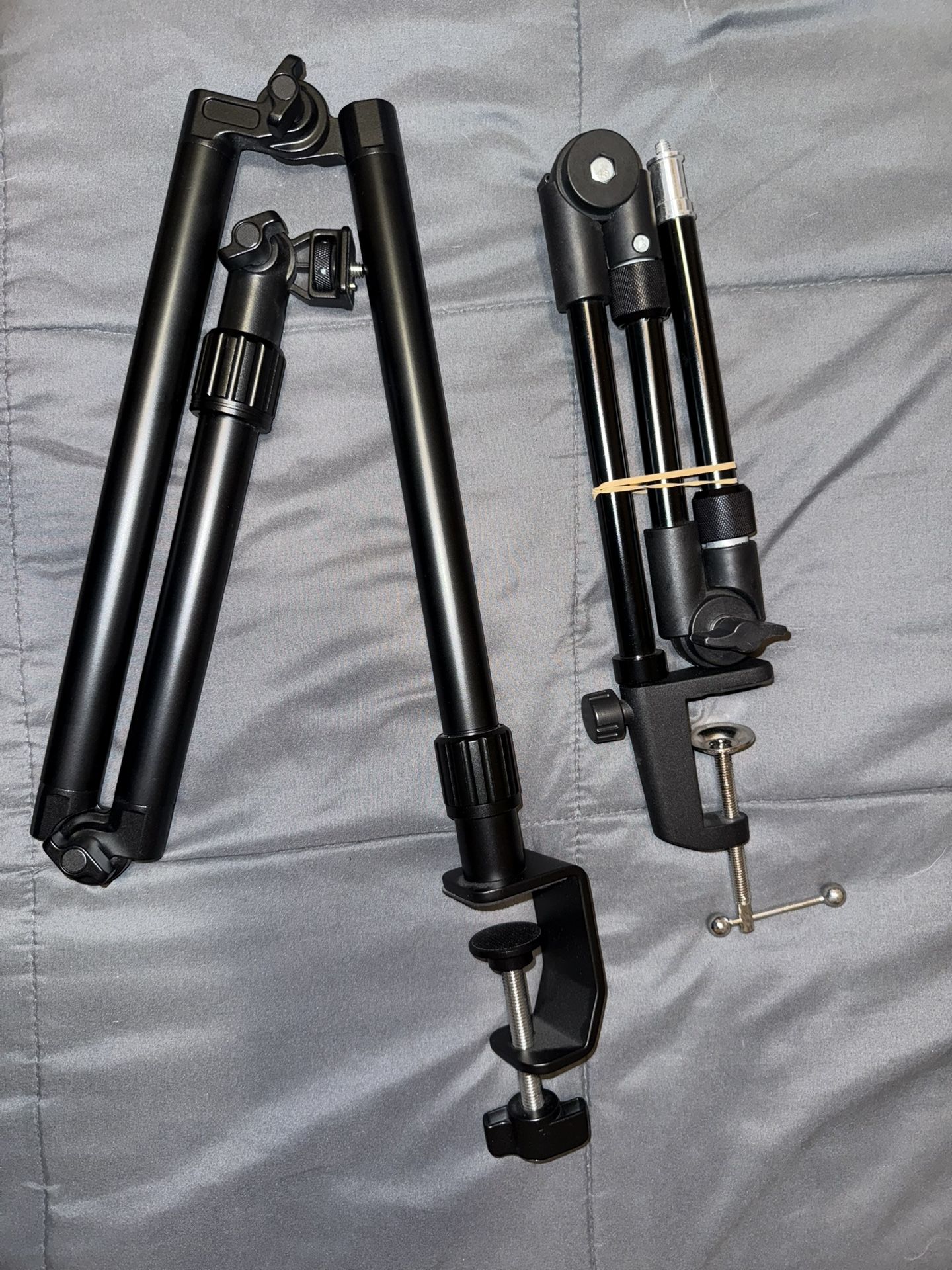 Camera Mountable Desk Clamps For Streaming Or Office Calls