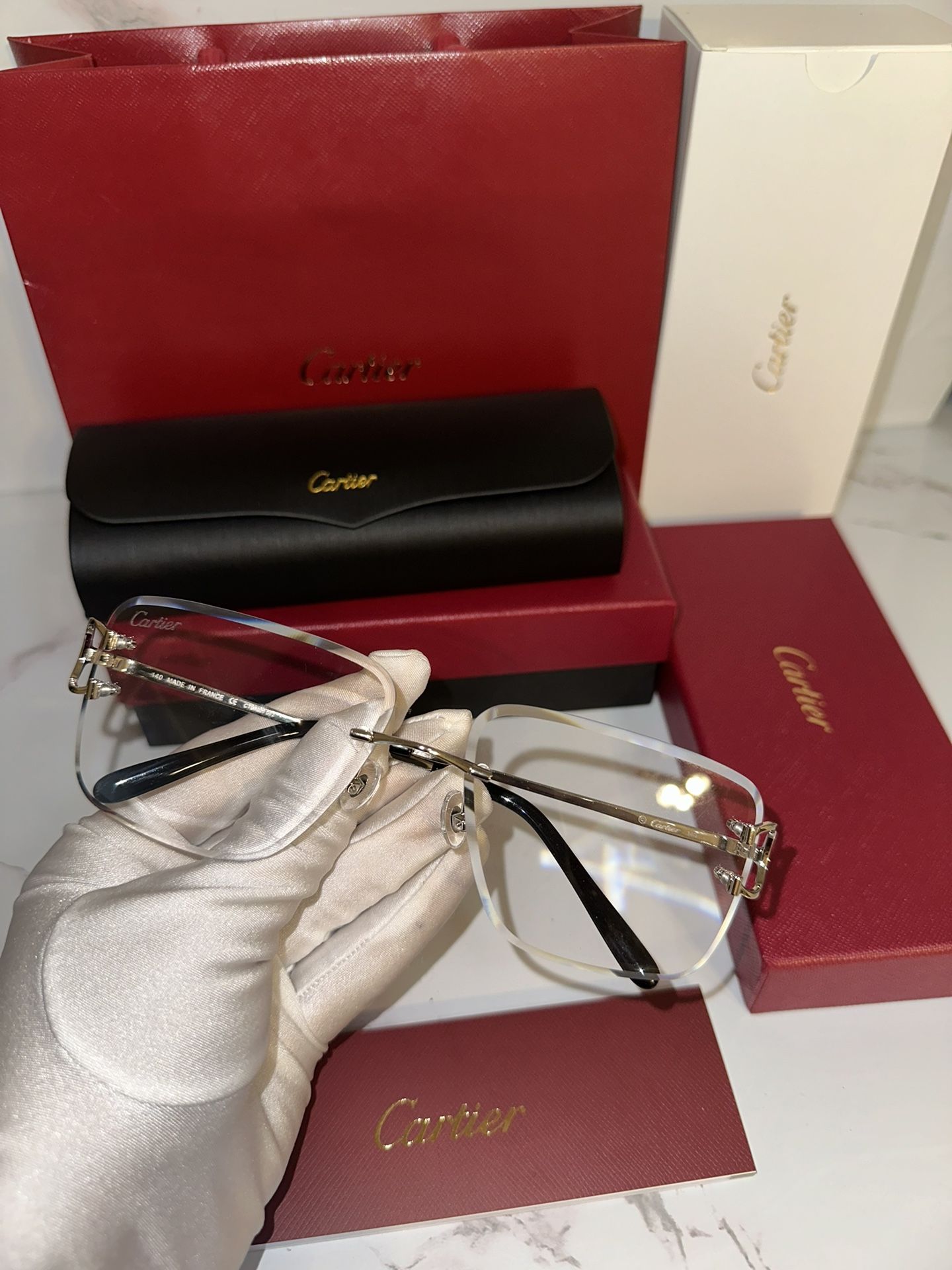 Signature Cartier C Clear Silver C36M869-19 