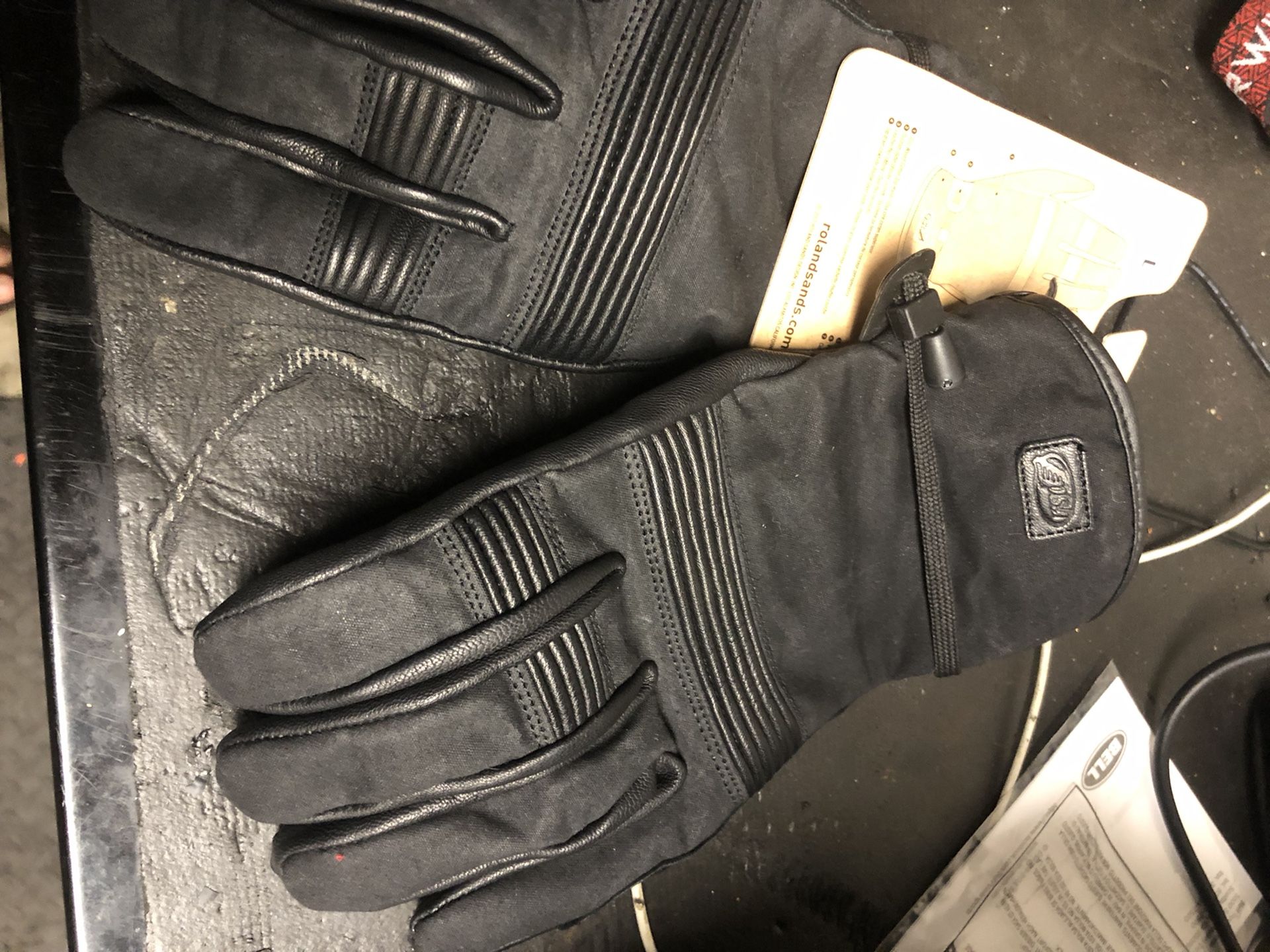 New Roland Sands Gloves Large