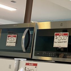 Wide Variety Of *New Scratch&Dent* Stainless Over The Range Microwaves +10% Discount!