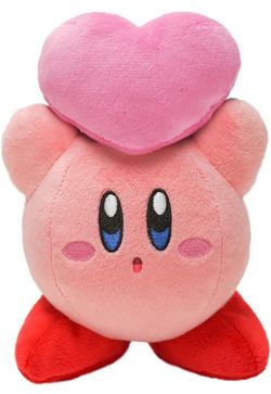 Kirby with Friend's Heart 6.5" Plush