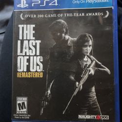 Last Of Us Remastered PS4