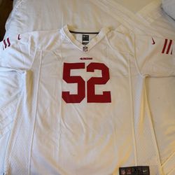 49ers White Jersey 
