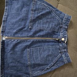 Madewell Jean Skirt Size 24