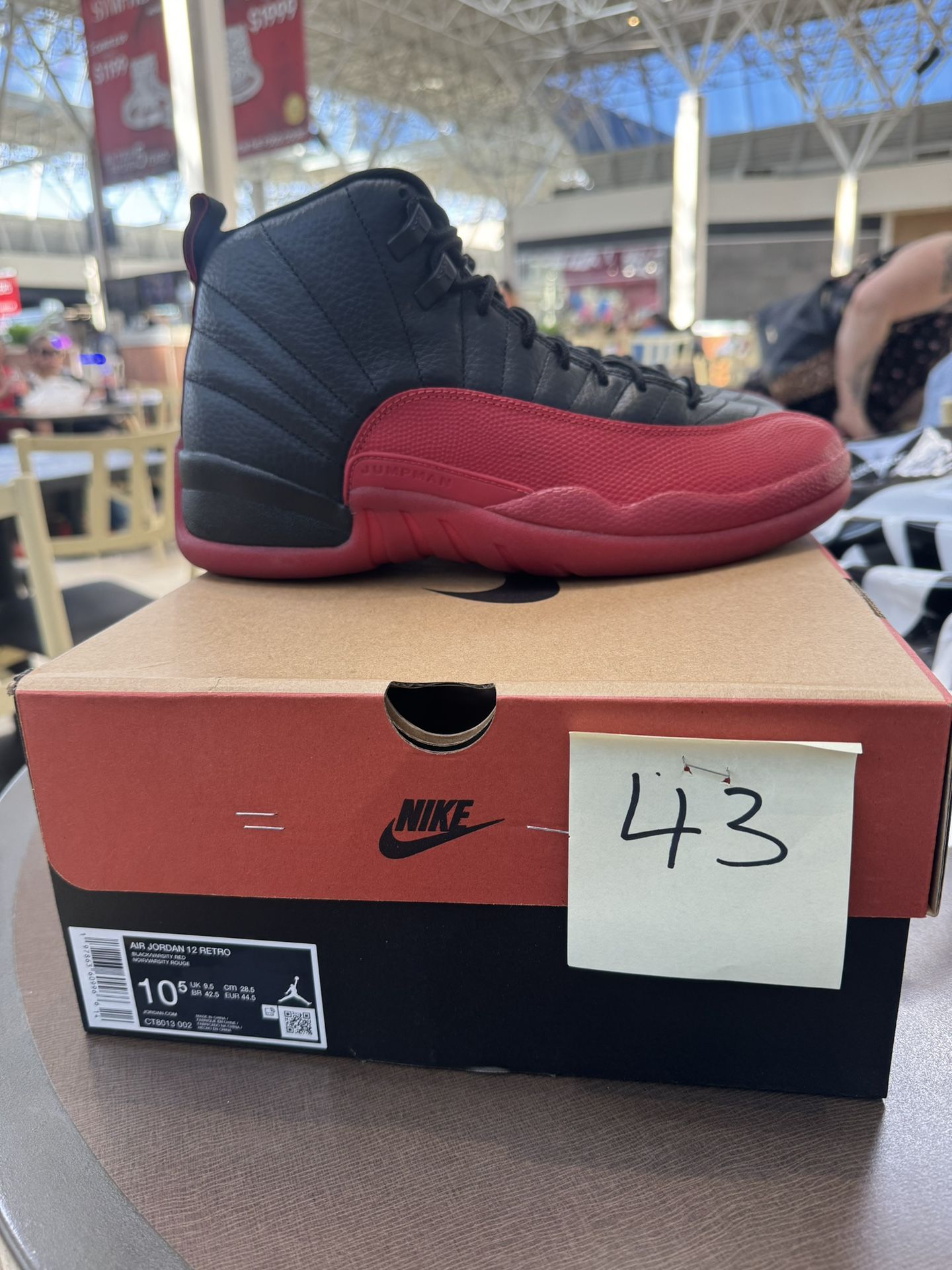 Jordan 12 Retro Black and Red Box Air Jordan 12 Retro  main image 4