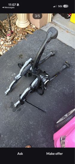 Automotive bike mount carrier