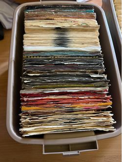 7” RECORD LOT-QTY 225 VINYL 45RPM DISCO R&B CLASSIC ROCK OLD SCHOOL