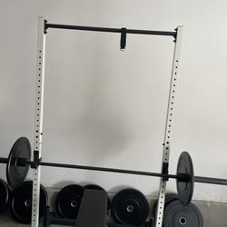 CAP Rack, Bench, Bar and Weights.  