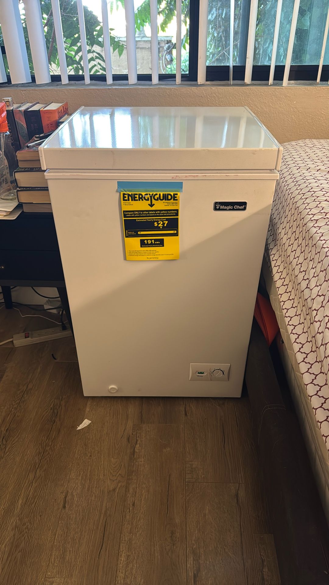 Upright freezer