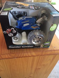 Radio controlled 360 thunder tumbler new