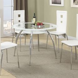 New White Dining Room Set 