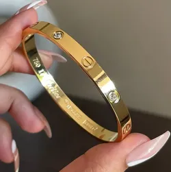 Love Bracelet Gold For Men (Large Size)