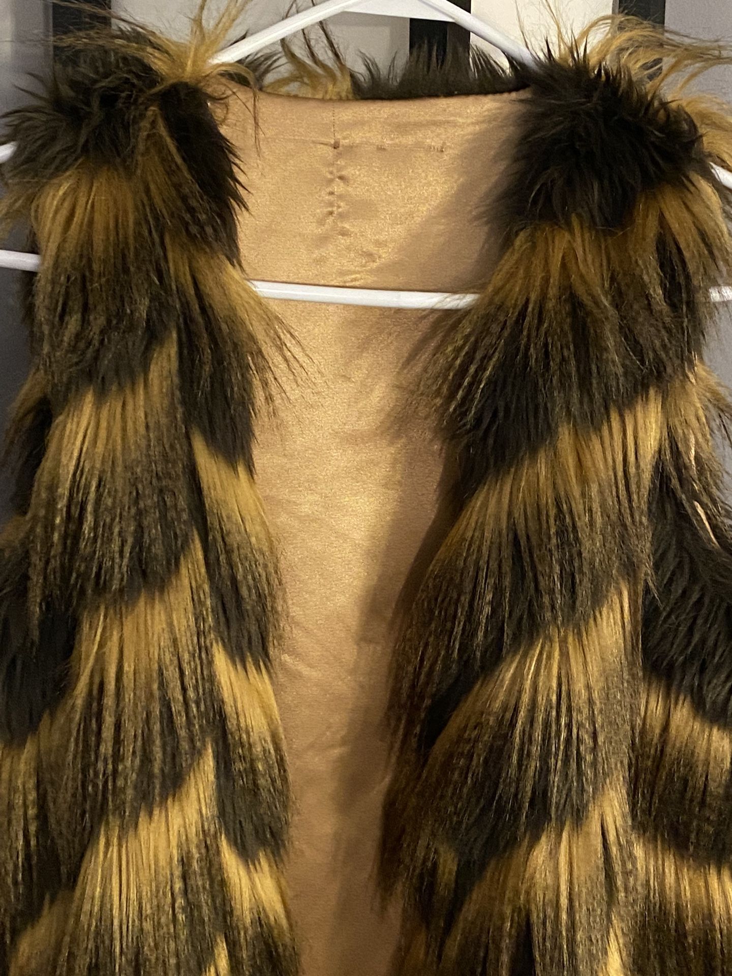 Fur Vest One Size