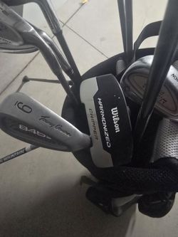 Golf Clubs And Bag