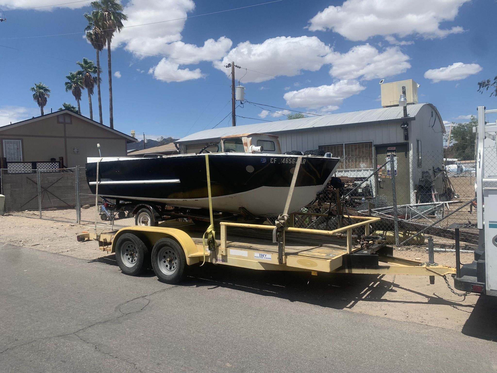 1958 Texas Maid Aluminum Boat 16’