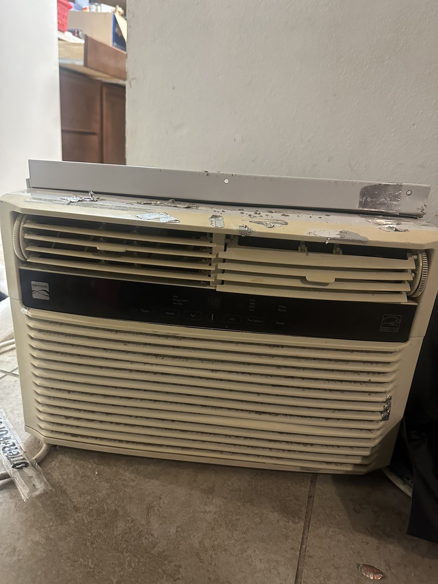 Kenmore Beige Window Air Conditioner