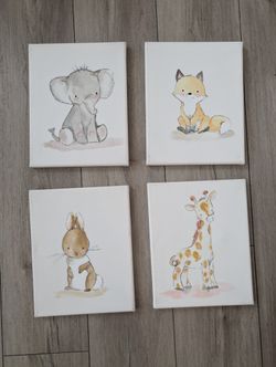 Baby Animal Painting