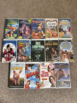 Disney Movies VHS (Lot of 14) 