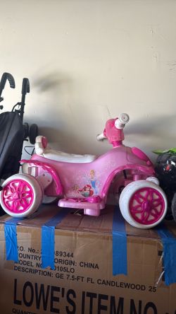 Ride on quad for toddler