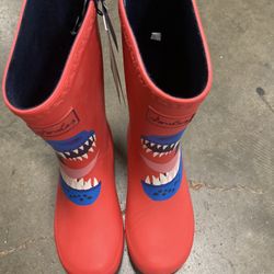 NWT Joules Kids Boots Size 13