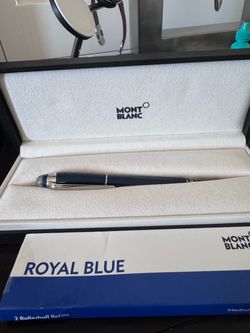 Brand new Montblanc with the original box and 1 refill.