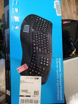 Tru form media 450 ergonomic touchpad keyboard