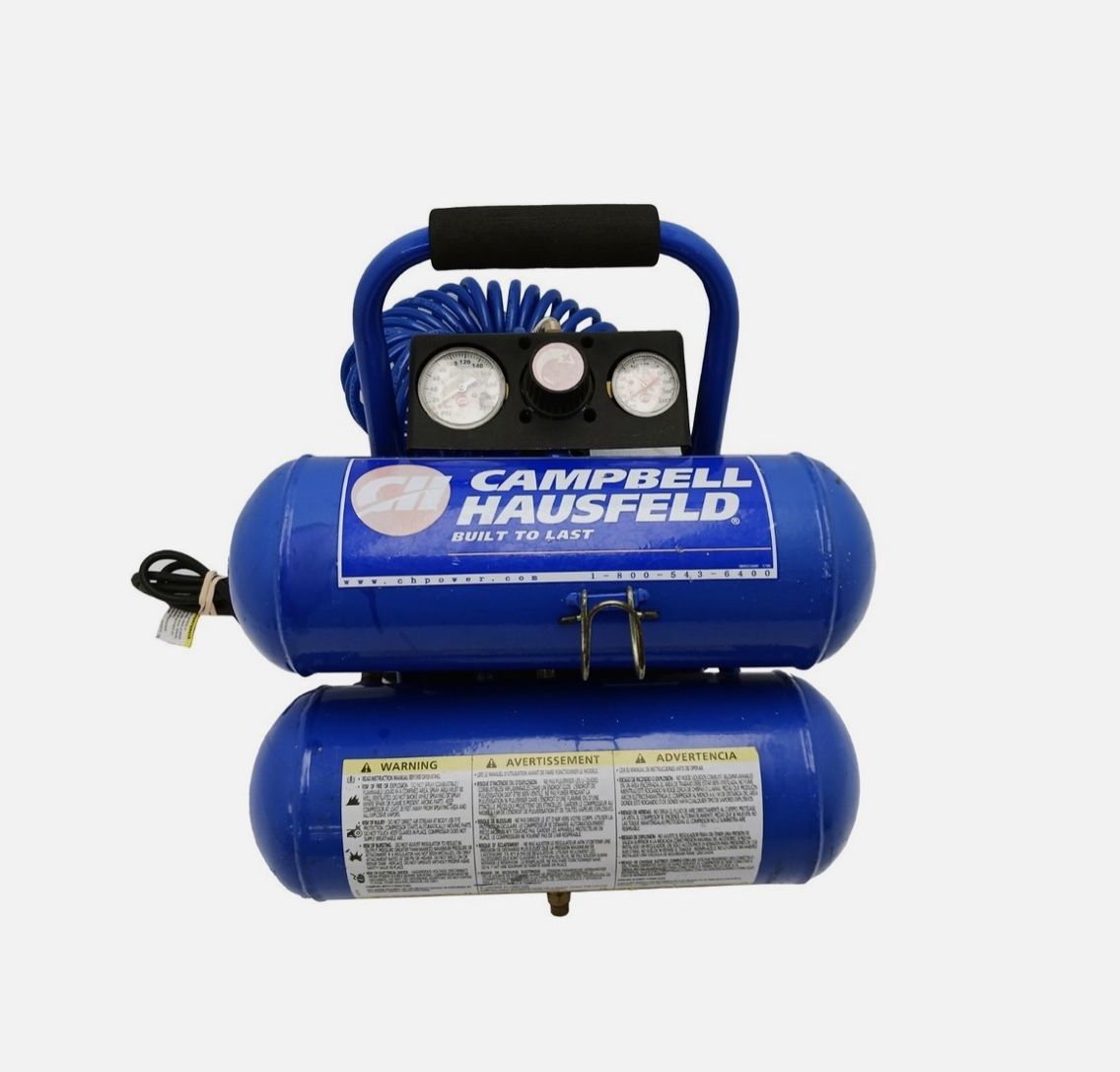 Campbell Hausfeld FP209500RB 2 Gallon Twin Stack Air Compressor 