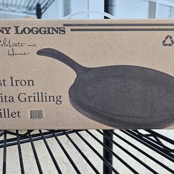 Kenny loggins cast iron fajita skillet