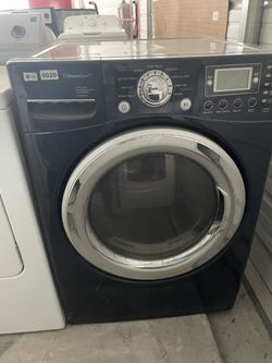 LG Blue Front Load Electric Dryer 