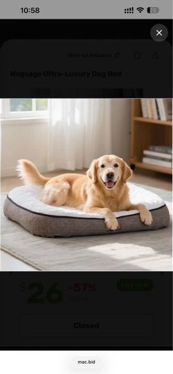 Ultra Luxury Dog Bed