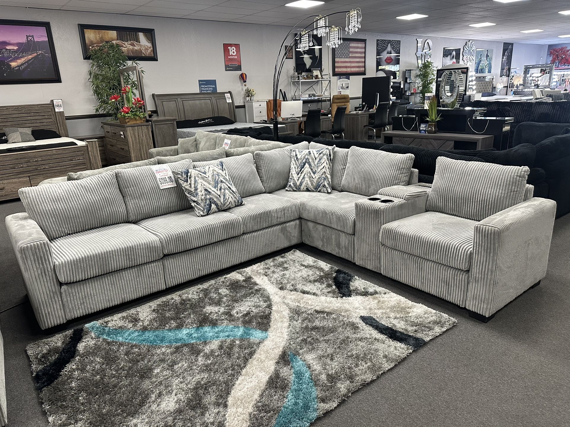 Gray Sofa Sectional