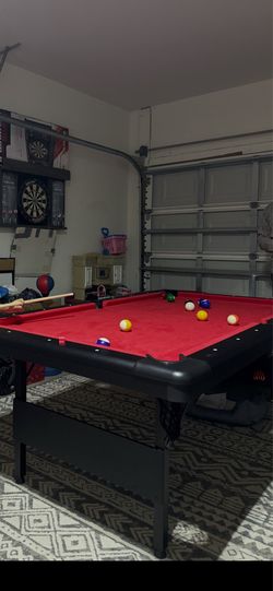 ✨OBO. 7ft Folding Pool Table ✨👀