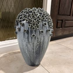 Unique blue vase