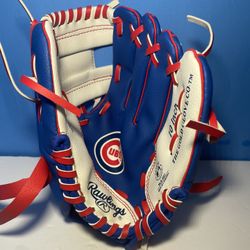  RAWLINGS CHICAGO CUBS 10-INCH TEAM LOGO GLOVE MLB 2021 