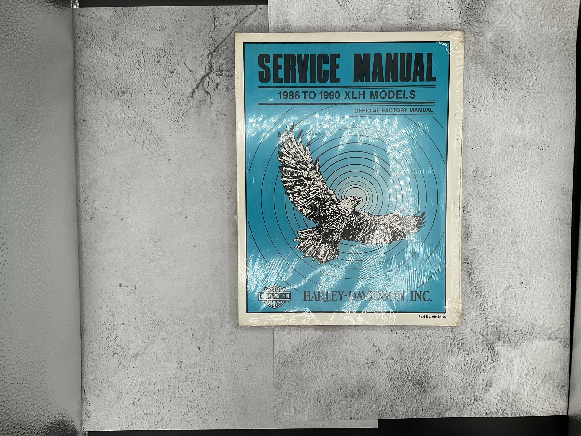 Harley Davidson Service Manuel 1986-1990 XLH Models Book