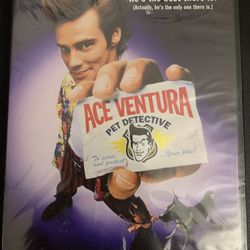 ACE VENTURA Pet Detective (DVD-1994) NEW! Jim Carrey!