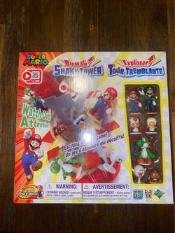 Super Mario Bros. Shaky Tower Game