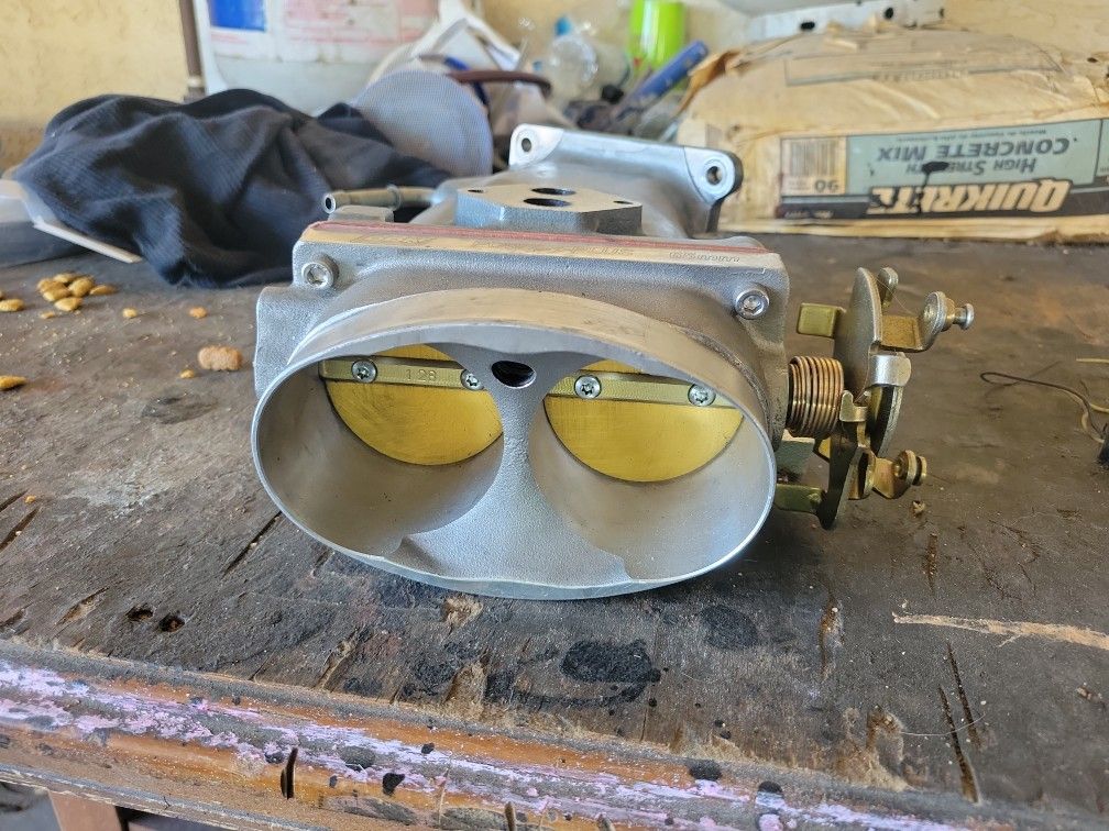 03-04 Cobra Mustang BBK Throttle body and intake