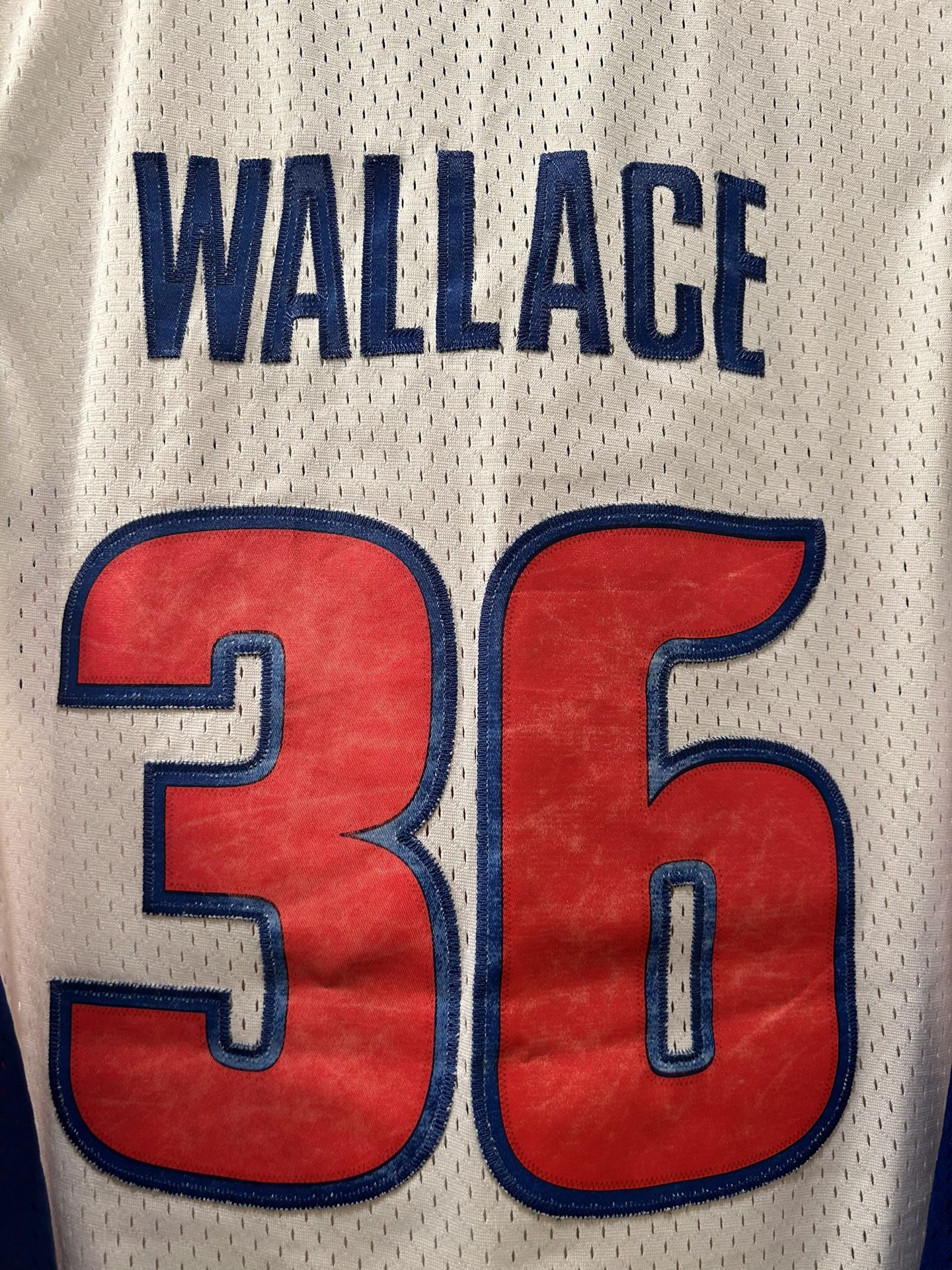 Adidas Rasheed Wallace Pistons Jersey Men’s Size XL