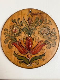 Scandinavian Hand Painted Decor