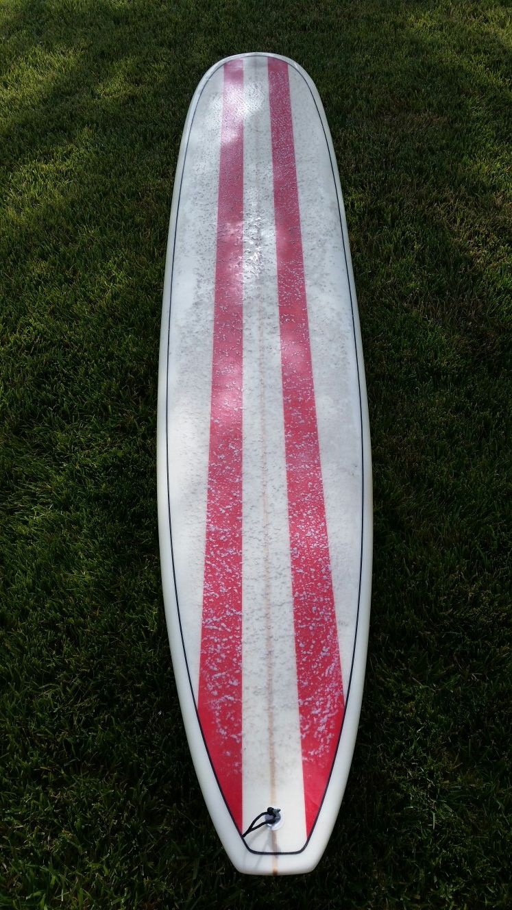 9'6 surfboard, longboard