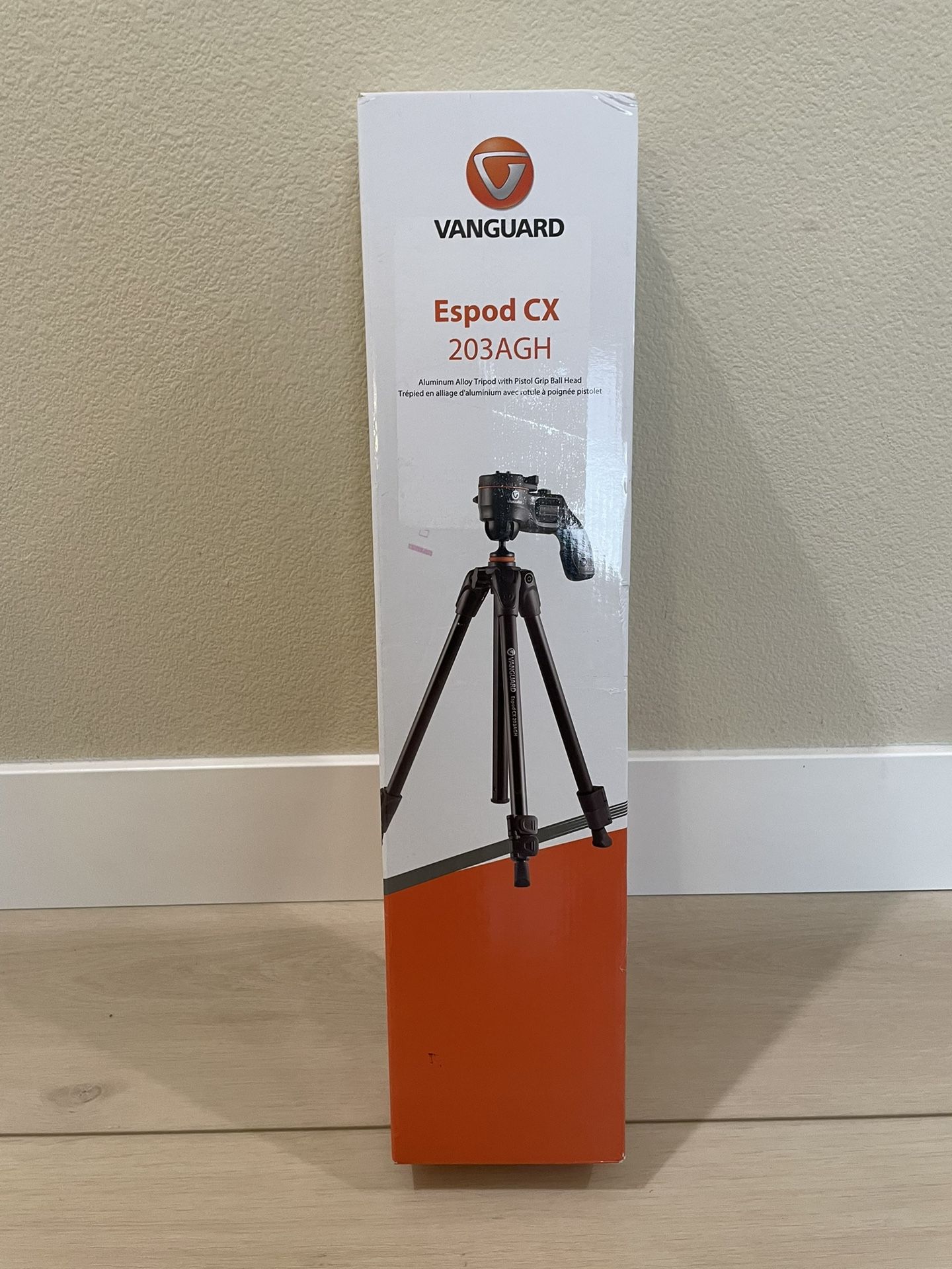 NEW Tripod - Vanguard ESPOD CX 203AGH Aluminum Alloy Camera Stand