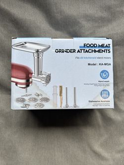Meat Grinder Attachment for KitchenAid Mixers - New in Box