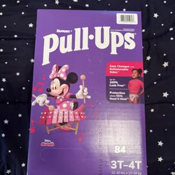Huggies girls pull-ups Size 3T/4T