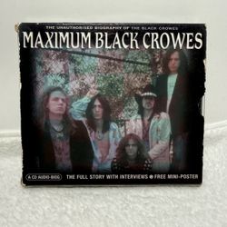 Maximum Black Crowes CD Audio Biography 2001