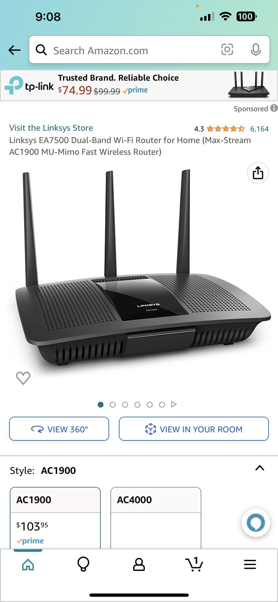 Linksys Ea7500 Router
